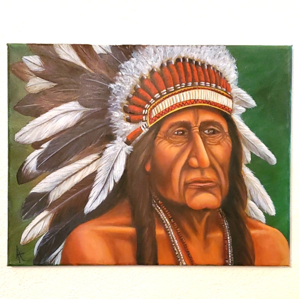 Origional Art Oil Painting 'True Pride'   by artist